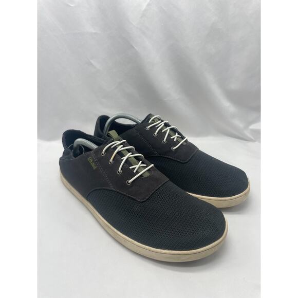 Olukai Men's Nohea Moku Mesh Blue Boat Shoes Mens 11.5 - Picture 3 of 10